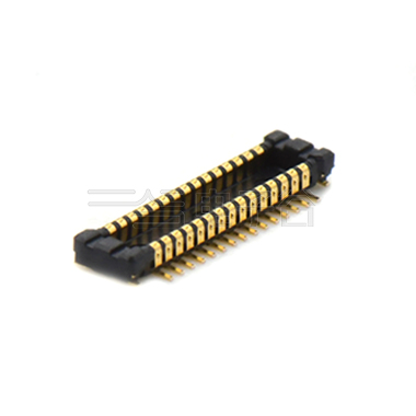 Board to Board Pitch0.4 H0.82mm公座 2*15Pin 黑色 镀全金G/F